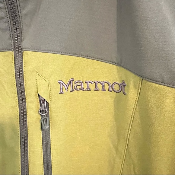 Marmot Long Sleeve Softshell Jacket Cilantro/Crocodile. Size Medium. - Picture 5 of 14
